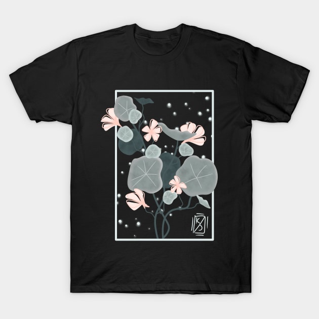 Moon Nasturtium T-Shirt by Pastel.Punkk